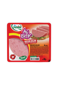 Pınar Dilimli Dana Macar Salam 60 gr