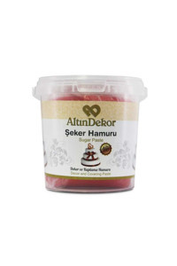 Altındekor Glutensiz Kırmızı Şeker Hamuru 1 kg