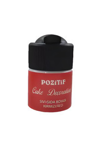Pozitif Kırmızı Sıvı Gıda Boyası 20 ml