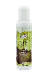 Dr. Gusto Altın Sprey Gıda Boyası 150 ml