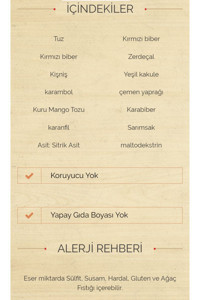 Shan Sebze Çeşnisi 5x30 gr