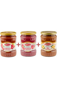 Öncüller Alıç-Kızılcık-Kuşburnu Marmelatı 3x630 gr