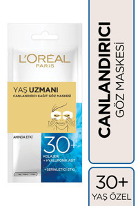 L'Oreal Paris Yaş Uzmanı Kolajenli Göz Çevresi Kağıt Maske Tekli