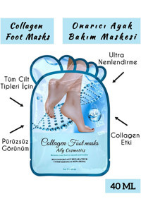 Aily Cosmetics Collagen Onarıcı Çorap Tipi Ayak Peeling Maskesi
