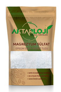 Aktarloji İyotsuz Kristal Epsom Tuzu Paket 4 kg