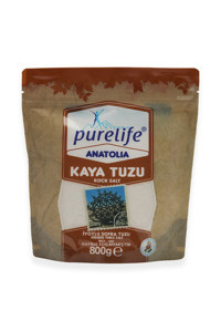 Purelife İyotlu Kristal Kaya Tuzu Paket 800 gr