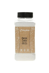 Hayfene İyotsuz Kristal Deniz Tuzu Kavanoz 1 kg