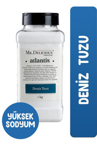 Mr. Delicious İyotlu Toz Deniz Tuzu Kavanoz 1 kg