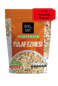 Güzel Ada Gıda Glutensiz Yulaf Ezmesi 12x300 gr