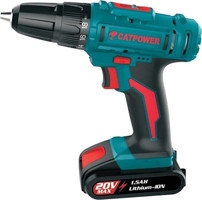 Cat Power 5120 20 V 1.5 Ah Kömürsüz Akülü Vidalama Makinesi