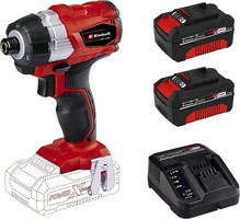 Einhel TE-CI 18 V 4 Ah Kömürsüz Darbeli Çift Akülü Vidalama Makinesi + TE-CD Matkap