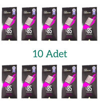 Buono %85 Kakaolu Bitter Çikolata 100 gr 10 Adet