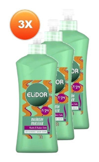 Elidor Belirgin Bukleler Bukle Belirginleştirici Kadın Saç Kremi 3 x 300 ml
