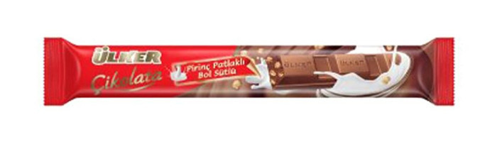 Ülker Pirinç Patlaklı Çikolata 14 gr 24 Adet