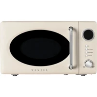 Vestel MD 20 YD Retro Bej 20 lt Yok Solo Mikrodalga Fırın