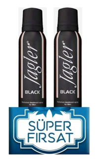 Jagler Black Sprey Erkek Deodorant 2x150 ml
