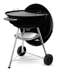 Weber Compact Kömürlü Kapaklı Yuvarlak Tekerlekli Barbekü
