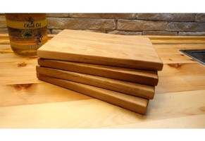 F&S Woodart Ahşap Kahverengi Kesme Tahtası