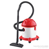 Cvs Dn 4700 Tornado 1800 W Dikey Hepa Filtreli Toz Torbalı Süpürge Beyaz - Kırmızı