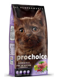Pro Choice Kuzu Etli Yavru Kuru Kedi Maması 15 kg