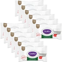 Duru Beyaz Sabun Kokulu 50 Yaprak 12'li Paket Islak Mendil