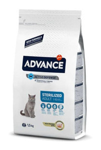 Advance Sterilised Hindi Etli Yetişkin Kuru Kedi Maması 15 kg