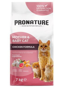 Pronature Mother & Babycat Tavuk Aromalı Yavru-Yetişkin Kuru Kedi Maması 7 kg