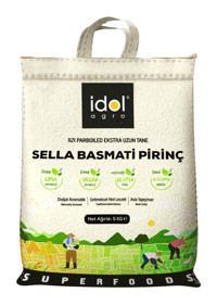 Idolagro Sella Basmati Pirinç 5 kg