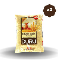 Duru Çiğ Köftelik Bulgur 2 x 1 kg