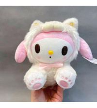 Jzcat Düşmüş Kedi Yumuşak Pembe Peluş Oyuncak