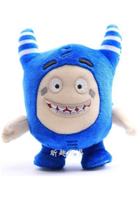 Alibee Leca Maskot Oddbods Karikatür 18 cm Peluş Oyuncak