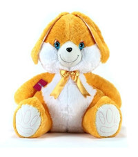 Selay Oyuncak Tavşan Sarı 80 cm Peluş Oyuncak