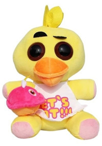 Yucama Fnaf Serisi Sarı Ördek 18 cm Peluş Oyuncak