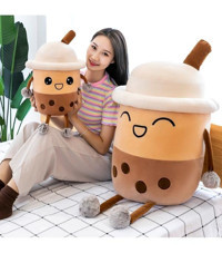 Yystore Sevimli İçecek Şekilli Ekstra Büyük 70 cm Peluş Oyuncak