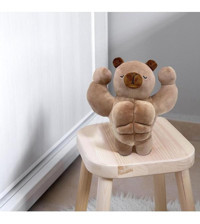 Magideal Suntek Capybara Peluş Oyuncak Yumuşak Capybara Peluş Oyuncak