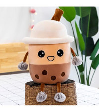 Yystore Kabarcık Süt Çay Gülen Şekli Peluş Oyuncak