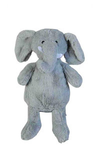 Halley Oyuncak Oturan Fil Gri 40 cm Peluş Oyuncak