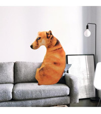 Magideal Suntek Sevimli Hayvan Köpek 3D Baskılı Peluş Oyuncak