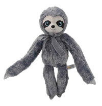 Sunman Açık Gri Tembel Hayvan 35 cm Peluş Oyuncak