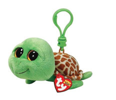 Mega Yeşil 36589 Oyuncak Ty Pelus Zıppy Turtle Clıp Peluş Oyuncak