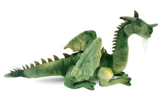 Animals Of The World Yeşil Ejderha 36 cm Peluş Oyuncak