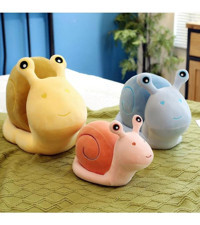 Luckystar Salyangoz Mavi Peluş Oyuncak