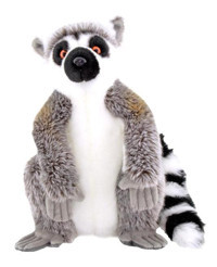 Animals Of The World Oturan Lemur 28 cm Peluş Oyuncak