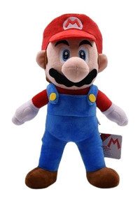Jzcat Super Mario Protagonist Mario Kırmızı Büyük 38 cm Peluş Oyuncak