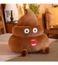 Carrier Komik Kaka Peluş Oyuncak Kanepe Yastığı 25 cm Peluş Oyuncak