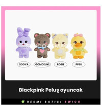 Alibee Swico Remado Kpop Blackpink Temalı Sooya Peluş Oyuncak