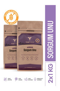 Tam Tarım Glutensiz Sorgum Unu 2x1 kg