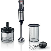 Bosch Ms6cm6157 1 lt Plastik Hazneli Turbolu 4 Bıçaklı Blender Seti İnox