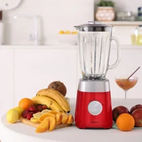 Karaca Multiblend 1.5 lt Cam Hazneli Buz Kırıcılı Smoothie Blender Kırmızı