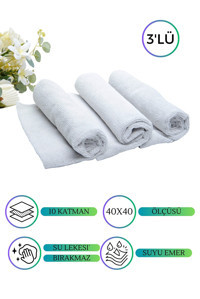 Turkishcare Mikrofiber Temizlik Bezi 3'lü
